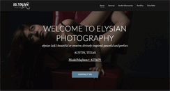 Desktop Screenshot of elysian-photography.com